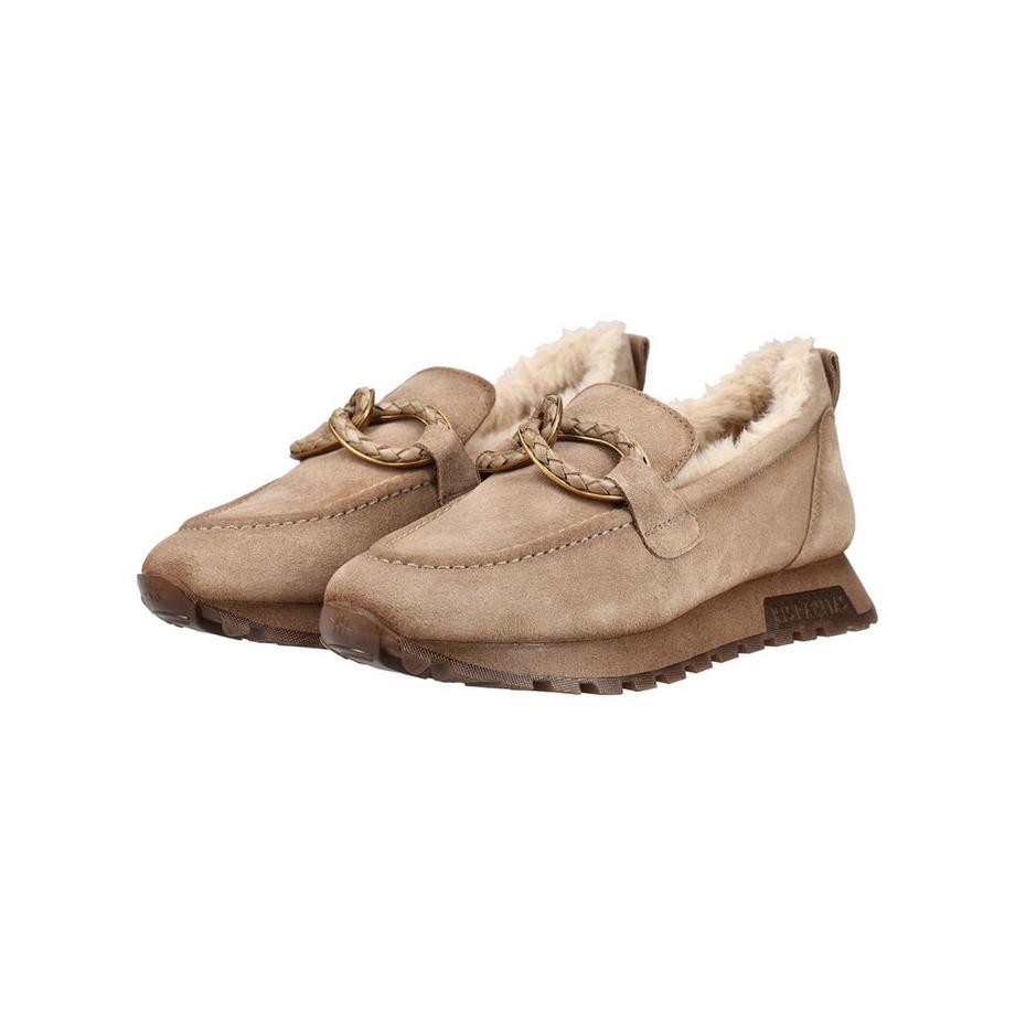 Hispanitas Pantofole in camoscio con dettaglio intrecciato  