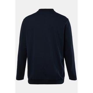 JP1880  Maglia polo basic in piqué con taglio speciale per l'addome e maniche lunghe, fino alla tg. 8XL 