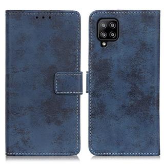 Cover-Discount  Galaxy A22 4G - Custodia Vintage in Pelle Scamosciata 