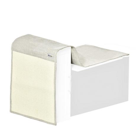 Northio  Tappetino Antigraffio Set Di 2 Protezioni Per Divano Per Gatti, Tappetino Antigraffio In Sisal, Beige + Grigio, 130X45X0,3 Cm, Per Poltrona E Divano 