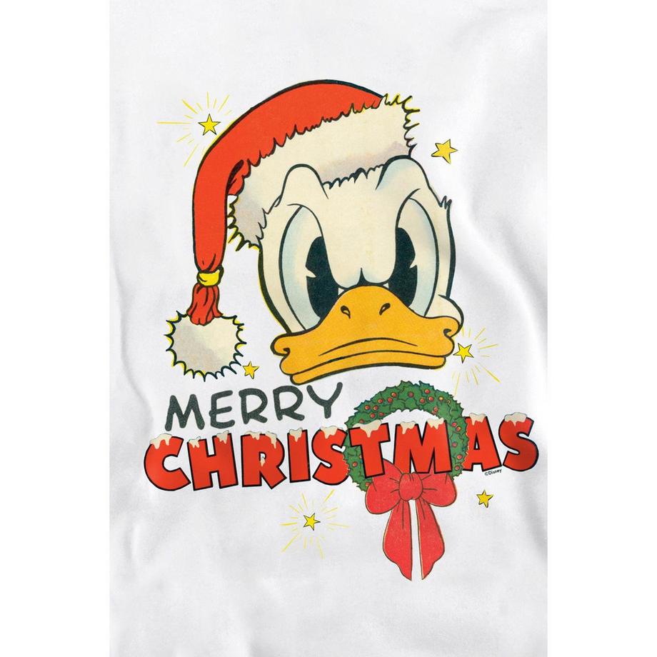 Disney Donald Duck Merry Christmas Sweatshirt  