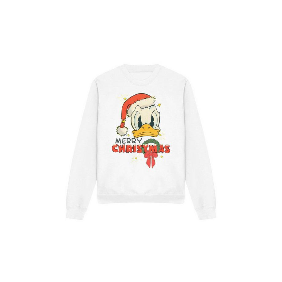 Disney Donald Duck Merry Christmas Sweatshirt  