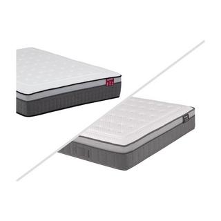 Ysmée Set rete deco in kit + materasso molle insacchettate 7 zone e memory foam sp.30cm 140x190cm - ASGARD di YSMÉE  