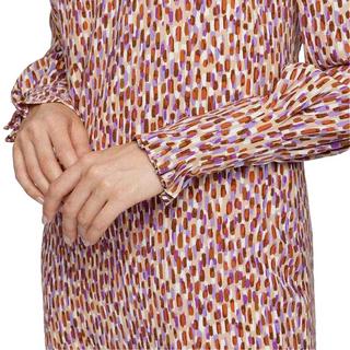 BOSS Delaca Allover Print Langarmkleid  