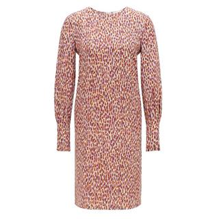 BOSS Delaca Allover Print Langarmkleid  