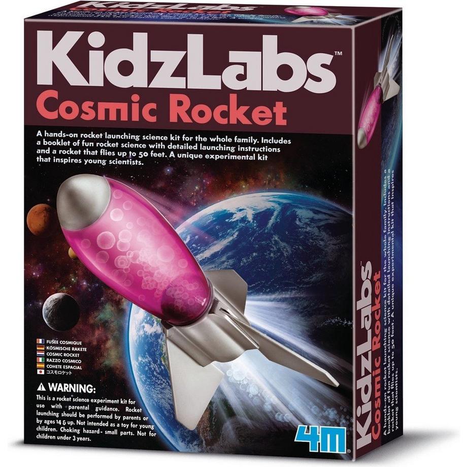 4M KidzLabs : fusée cosmique / f r a n s t a l i g h t + n e w KidzLabs : paquet entonnoir