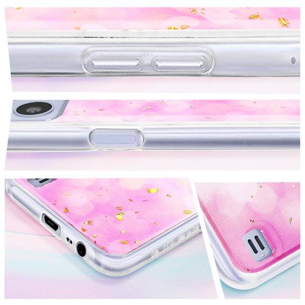 Avizar  Coque Cœur et Paillette Realme C31 Rose 