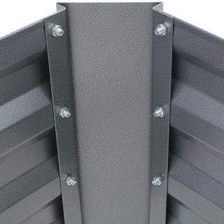 Tectake Carré potager SALVIA galavinsé 600 L - 120 x 90 x 57 cm  