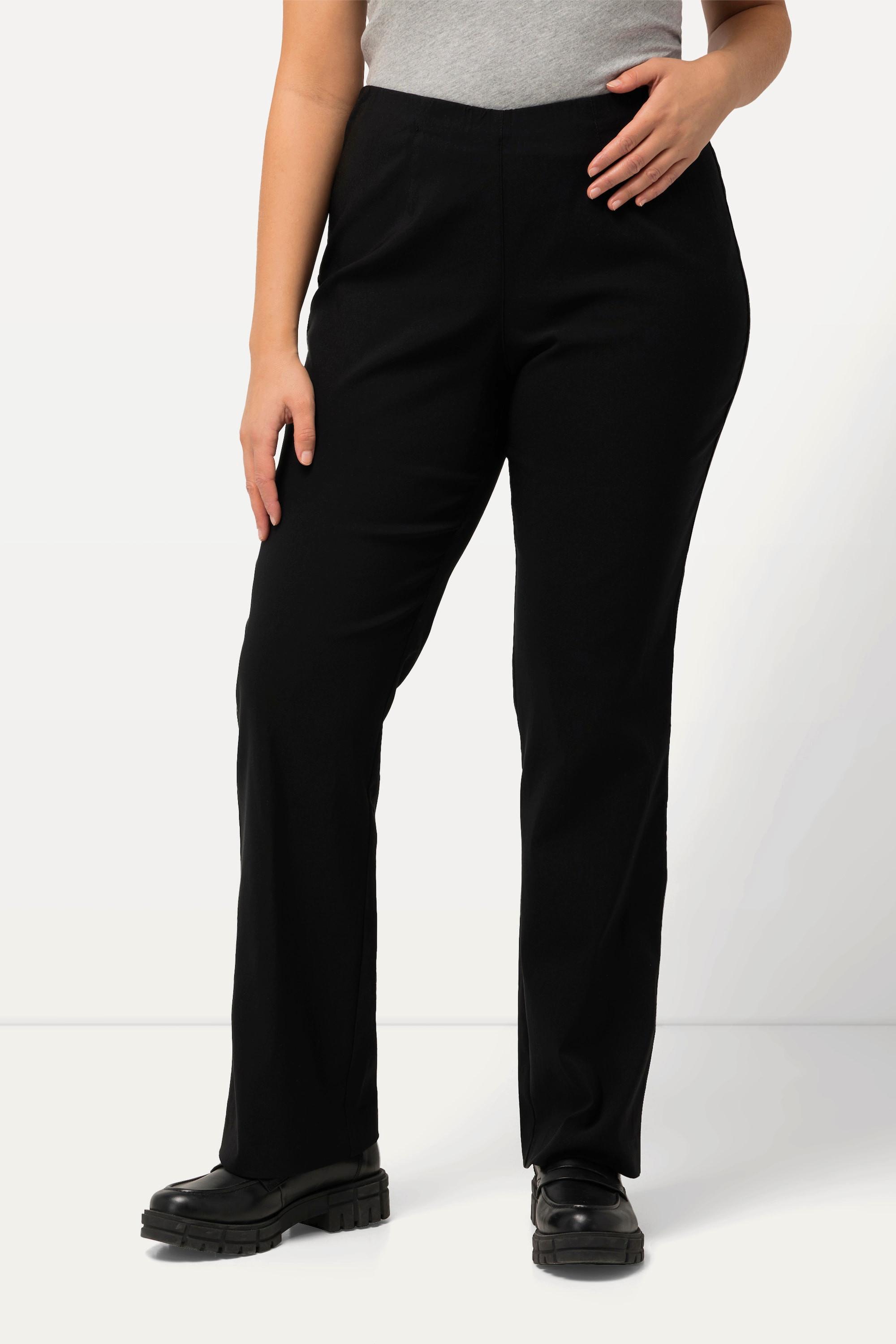 Ulla Popken  Pantalon classique en tissu bengaline 