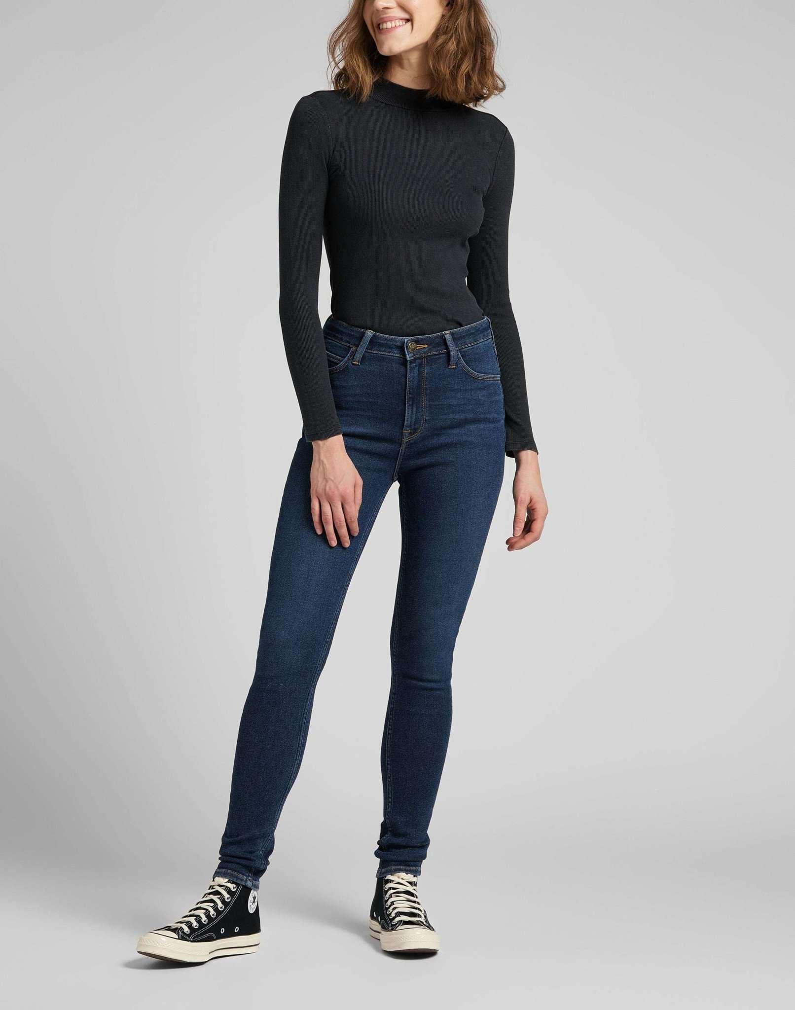 Lee  Jeans Super Skinny Fit Ivy High Waist 