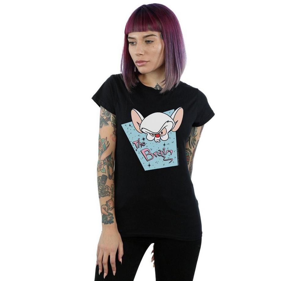Animaniacs The Brain T-Shirt Stampata  
