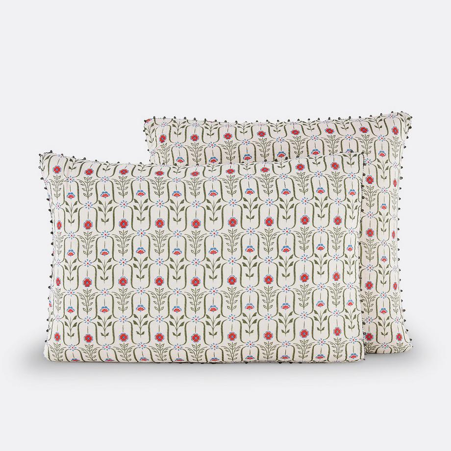 Kopfkissenbezug Gabriella aus Baumwollmusselin