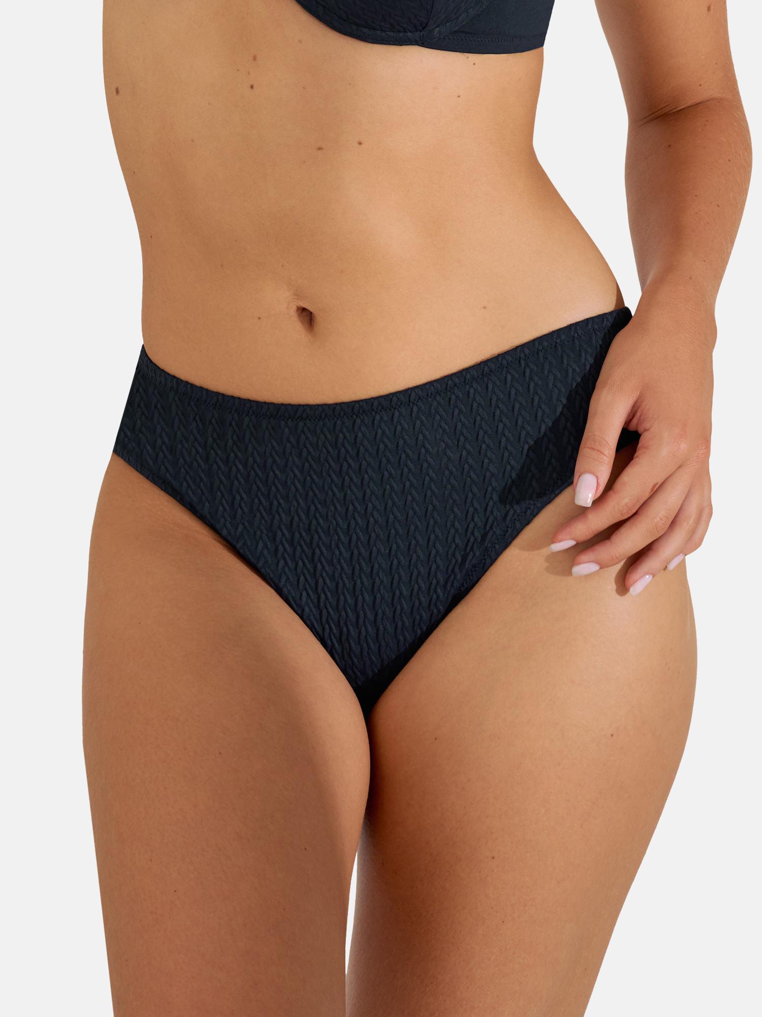 Image of Bikinistrümpfe Badehose Mit Hoher Taille Sardinia Unisex Blau 38