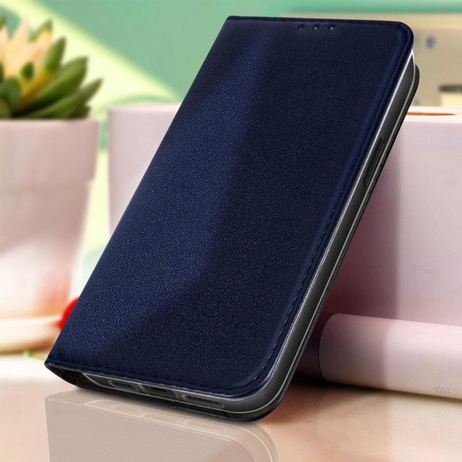 Avizar  Wallet Hülle iPhone 14 Pro Dunkelblau 