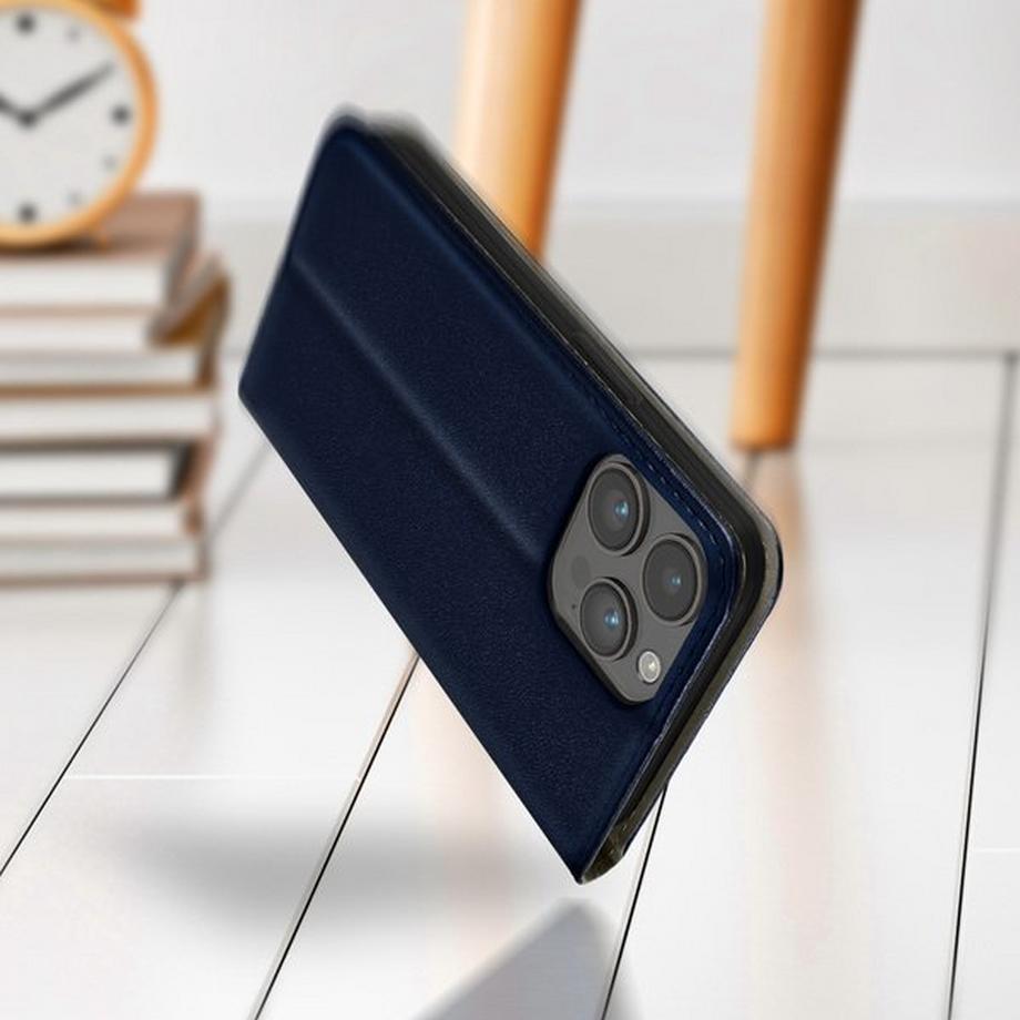 Avizar  Wallet Hülle iPhone 14 Pro Dunkelblau 