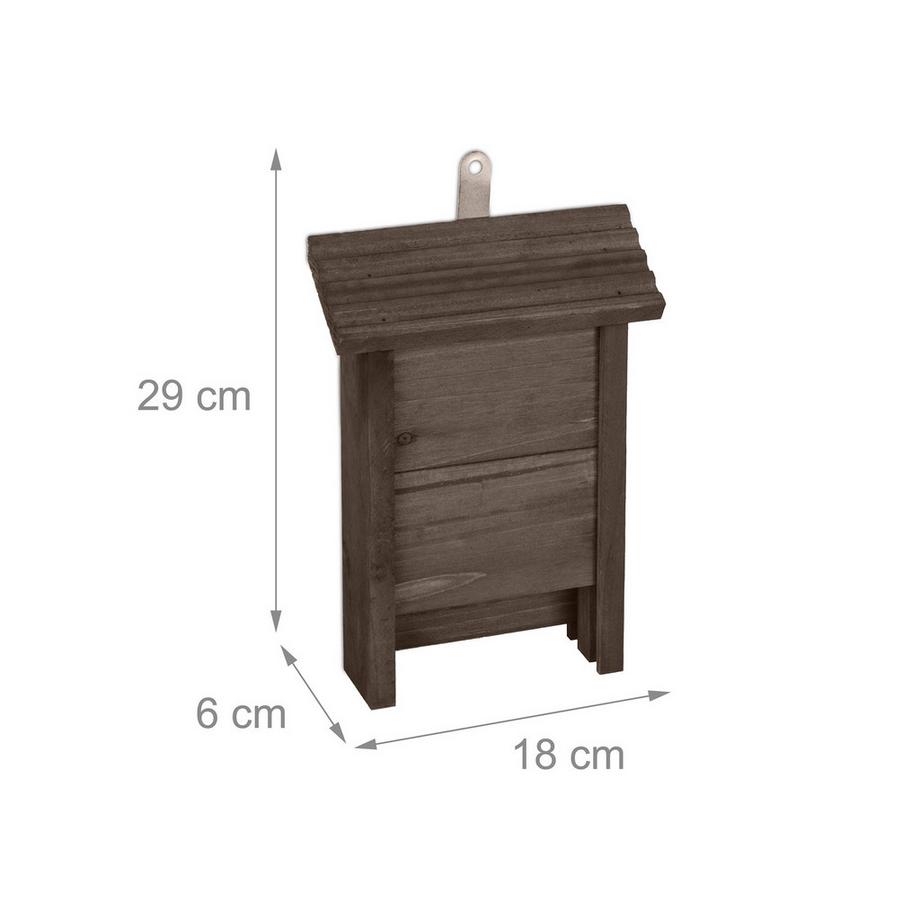 B2X  Fledermauskasten ausem Holz 