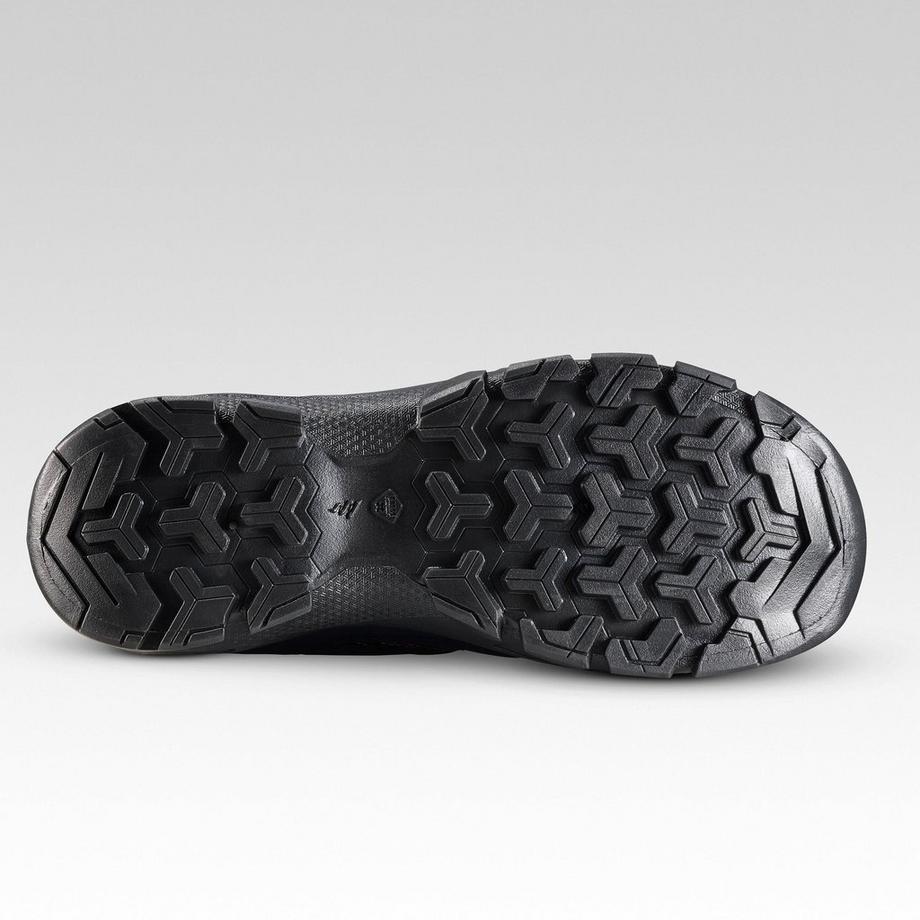 QUECHUA Scarpe sportive bambino trekking con lacci sintetico  