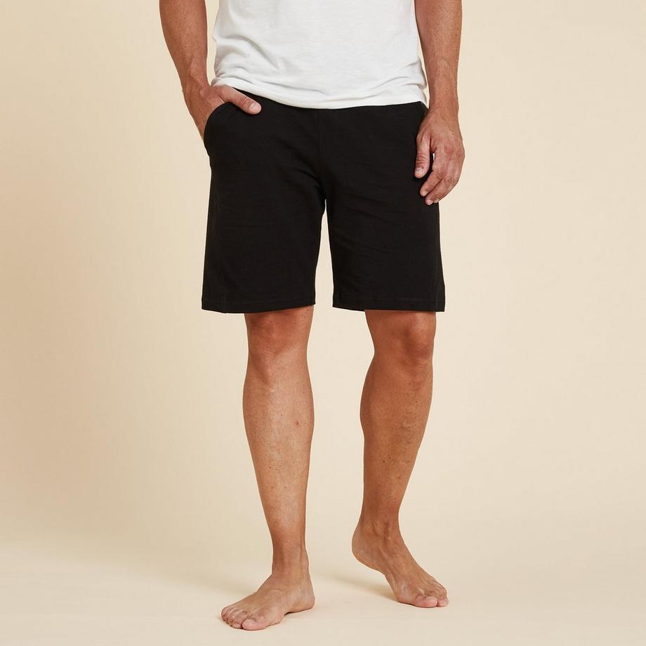 Shorts uomo yoga cotone