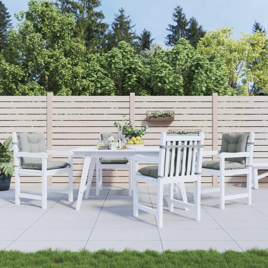 VidaXL Gartenstuhlauflage für niedriglehner gewebe  