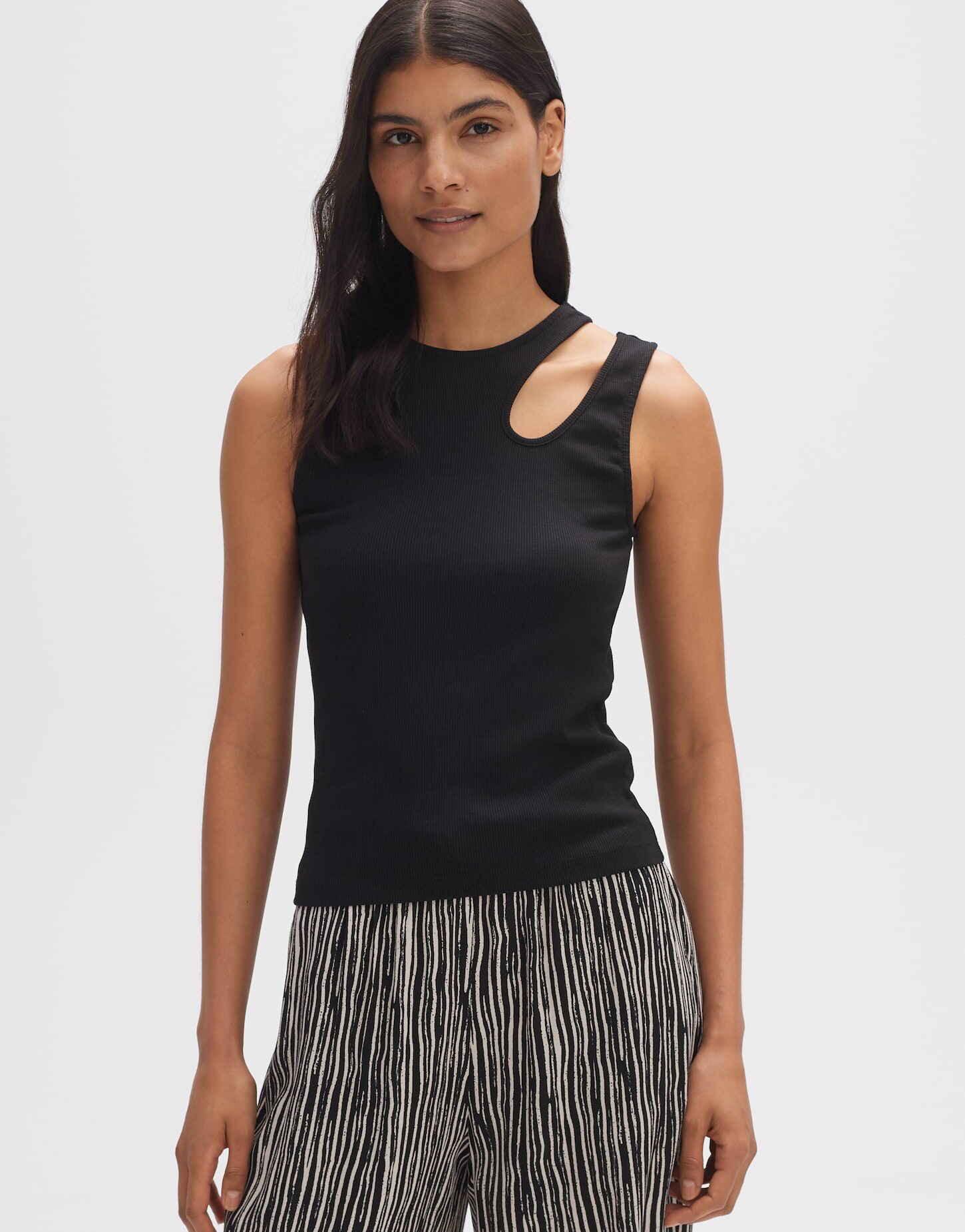 Image of Ripptop Ilara Gerade Geschnitten Damen Schwarz 42