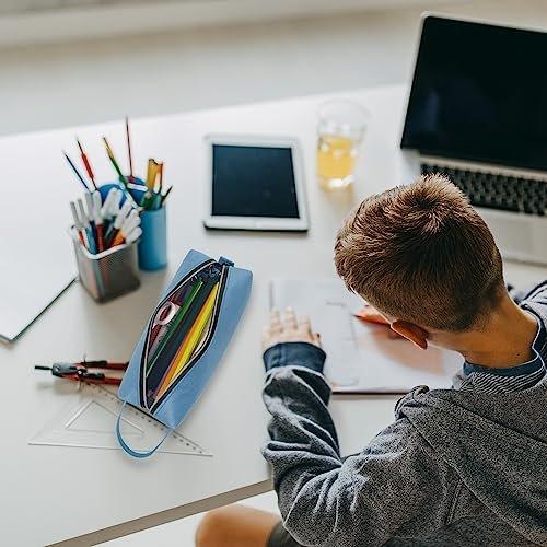 Only-bags.store Trousse à crayons vintage pour bureau université  