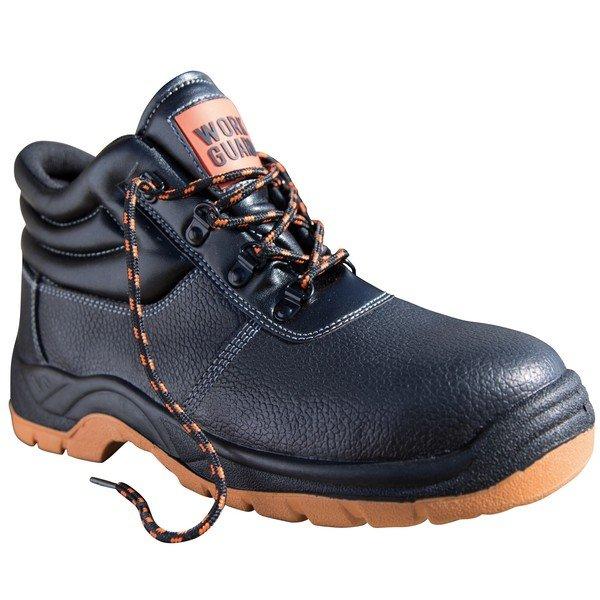 Image of Workguard Defence Sbp Ledersicherheitsstiefel, Wasserfest Unisex Schwarz 42