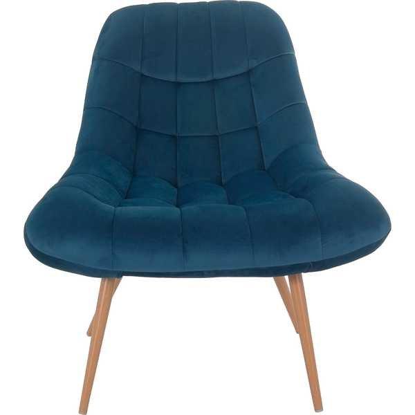 Image of Sessel XXL Samt Metallbeine Holzoptik Sessel XXL Samt Metallbeine Holzoptik