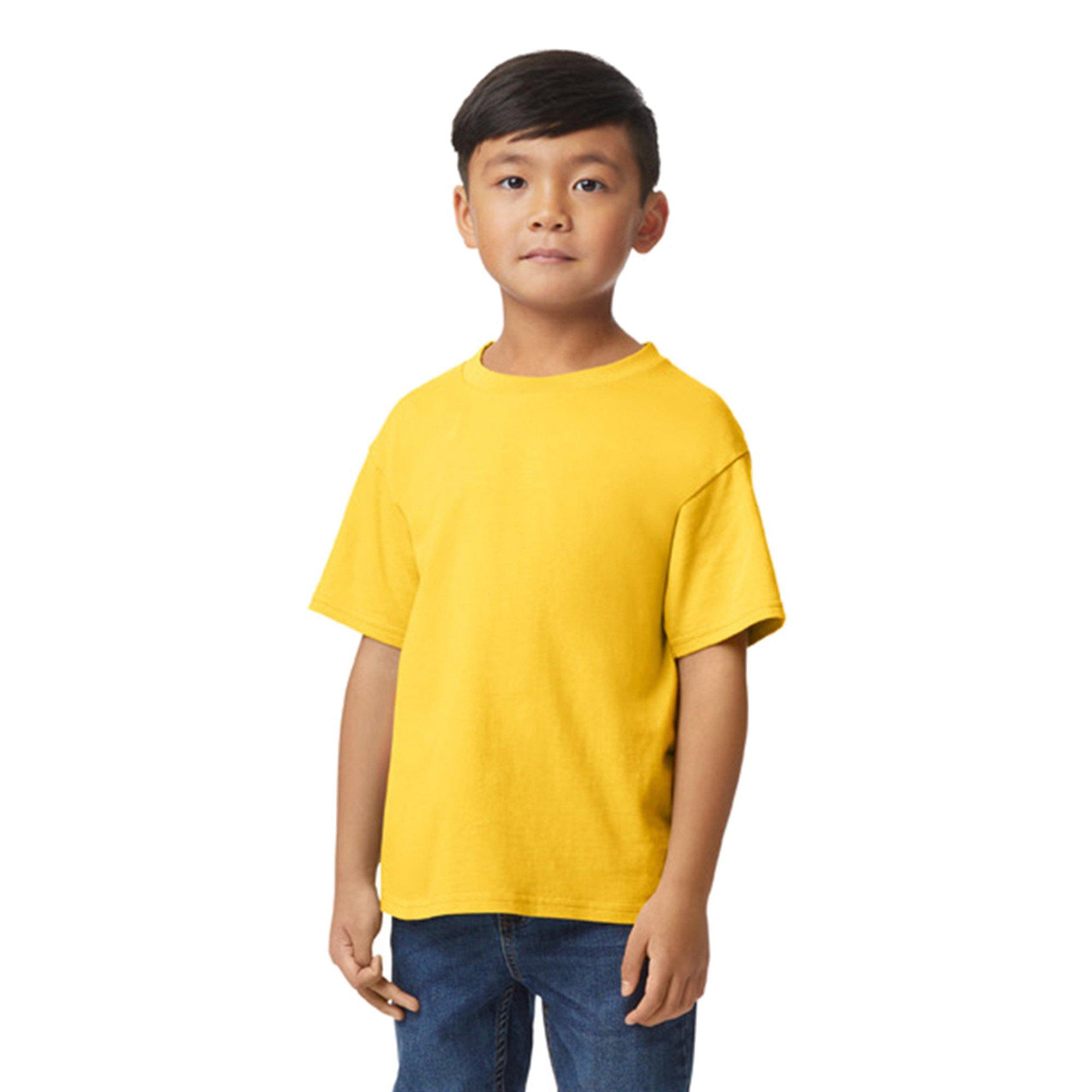 Image of Softstyle Tshirt Mädchen Gelb Bunt M