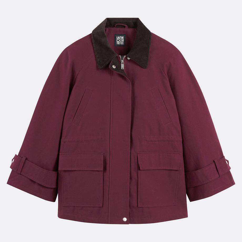 La Redoute Collections Parka Mi-Longue avec Fermeture Éclair  