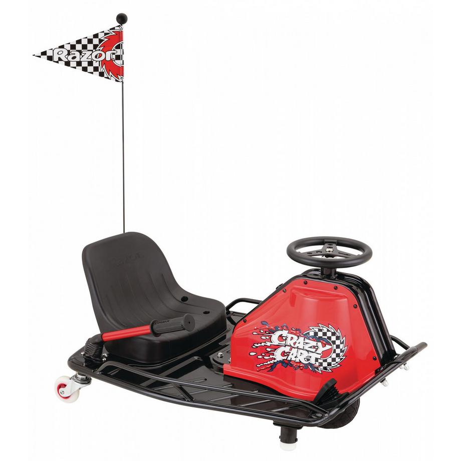 Razor  Electric Ride-on Crazy Cart Black 
