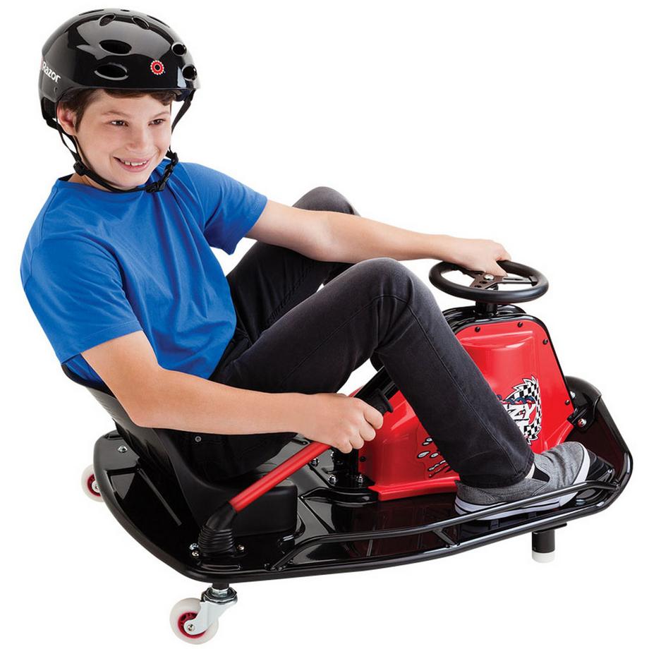 Razor  Electric Ride-on Crazy Cart Black 