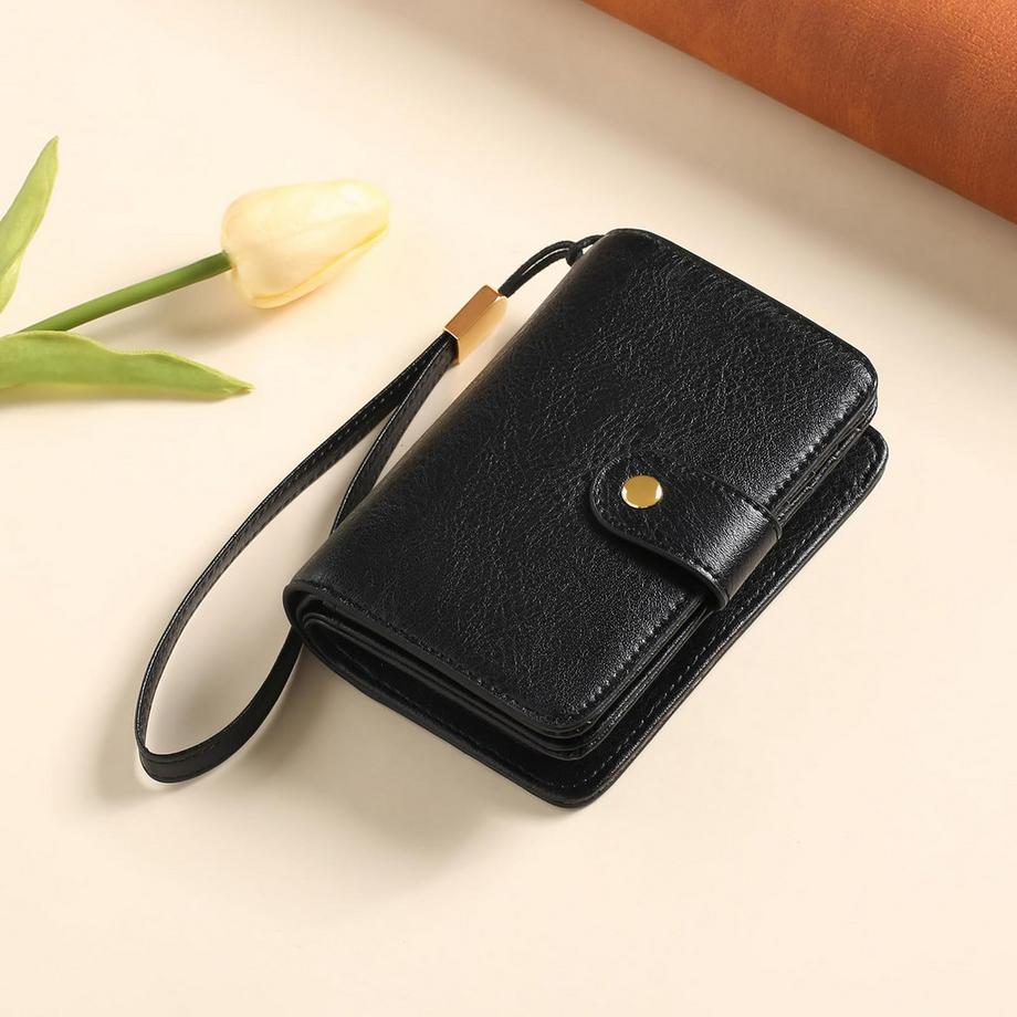 Only-bags.store Portemonnaie Reißverschluss mit Münzfach & RFID-Schutz  