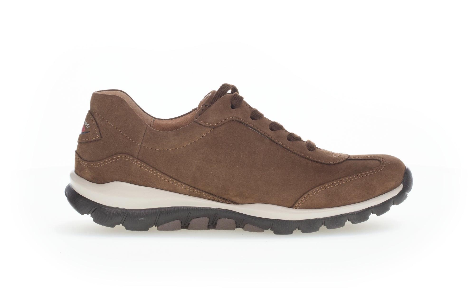 Image of - Nubuk Wandersneaker Damen Braun 42