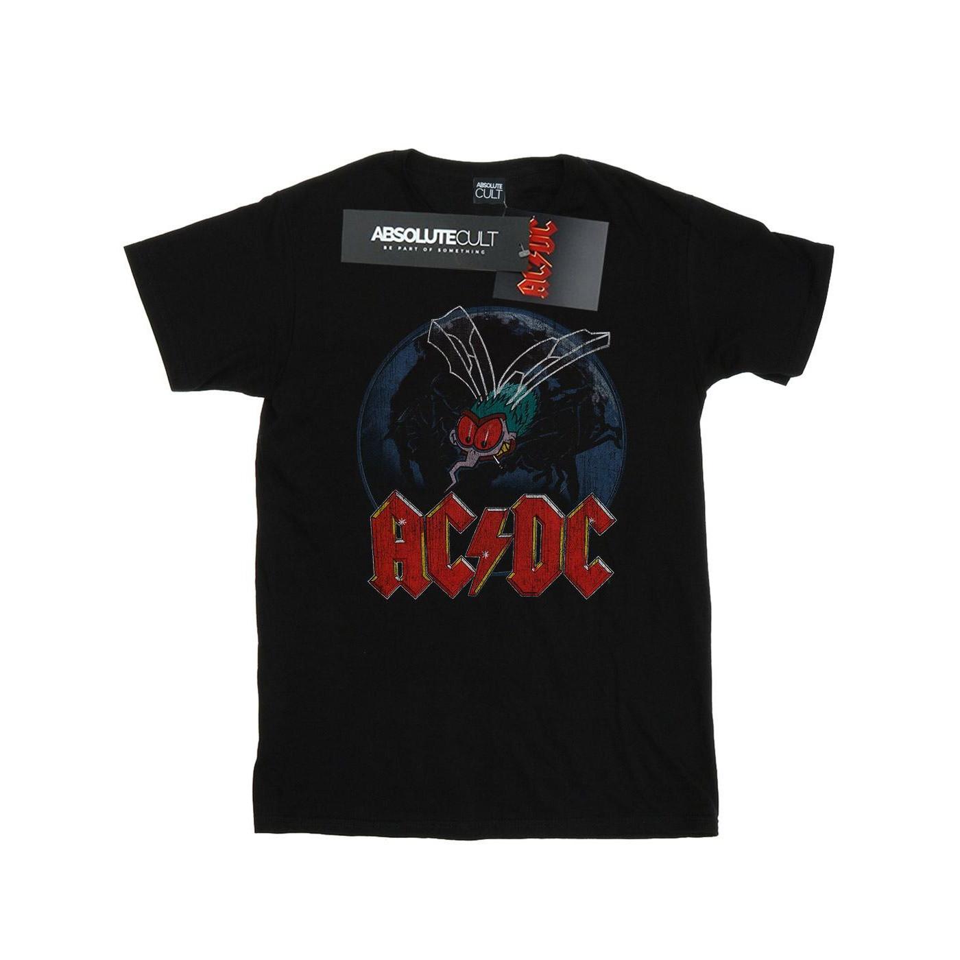 Image of Acdc Fly On The Wall Tshirt Herren Schwarz L
