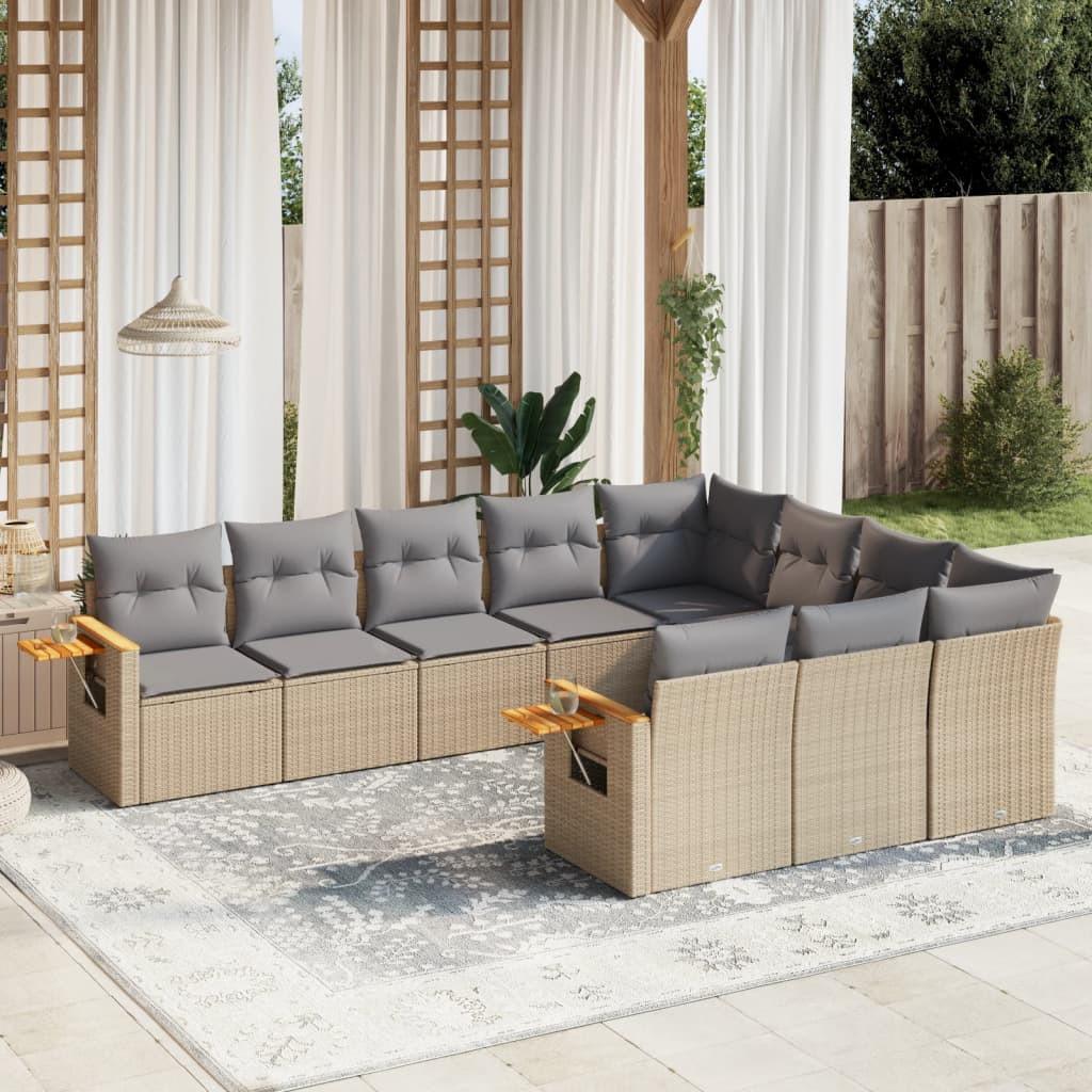 VidaXL Garten sofagarnitur poly-rattan  