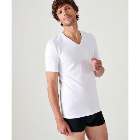 Damart  Tee-shirt manches courtes, col V, chaleur Medium 3. 