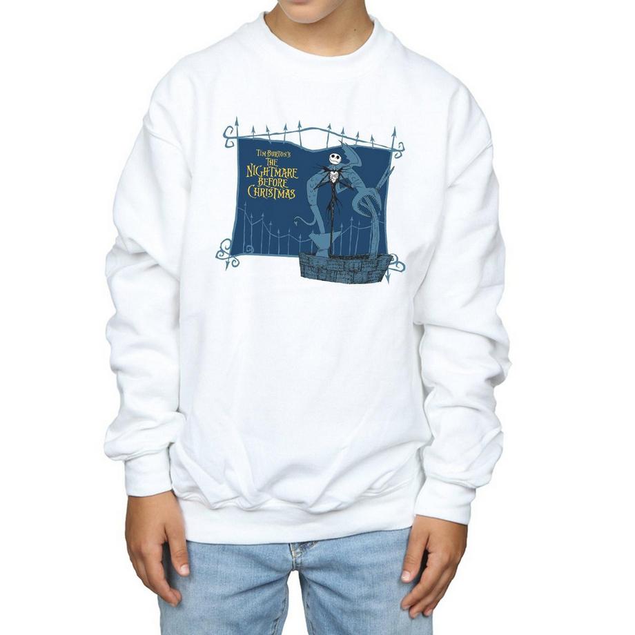Disney  Nightmare Before Christmas Jack And The Well Sweatshirt 