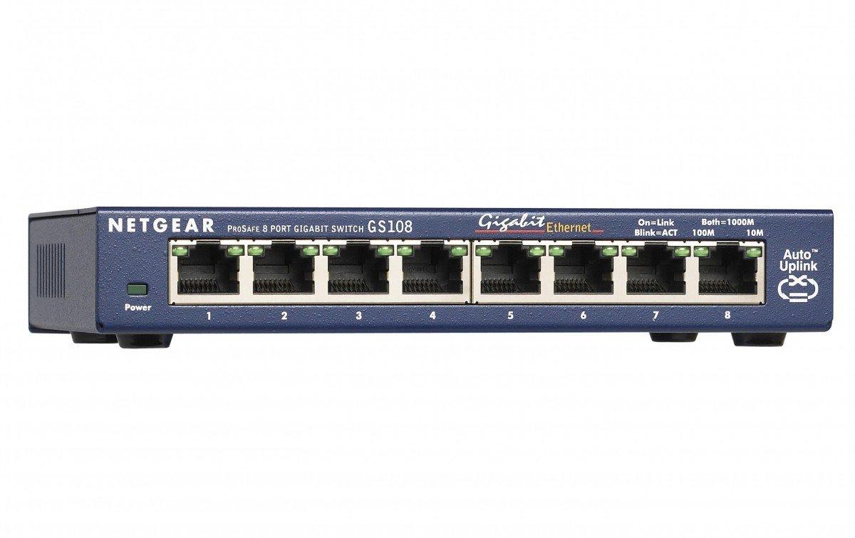 NETGEAR  Netgear Switch GS108 8 Port 