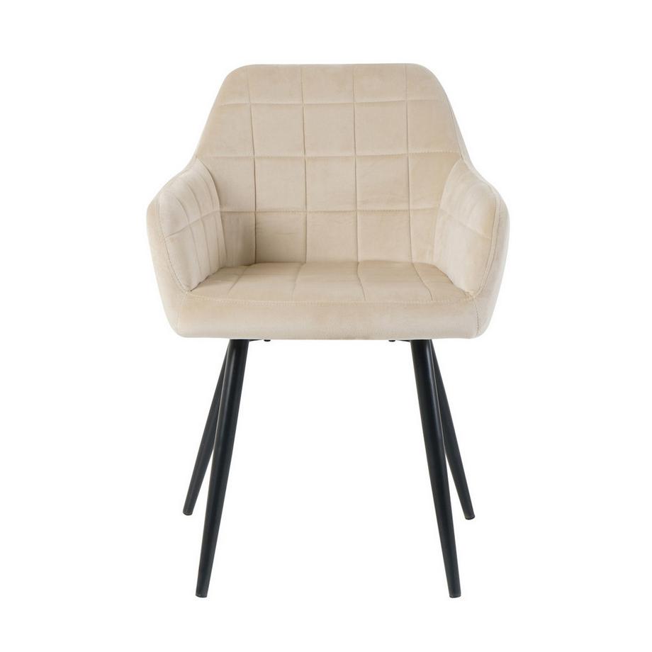 mutoni Chaise Sonar beige (lot de 2)  