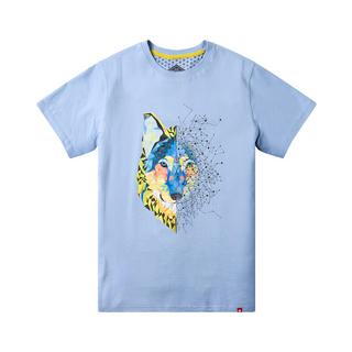 Joe Browns T-Shirt Col Rond Imprimé Loup Contrasté  