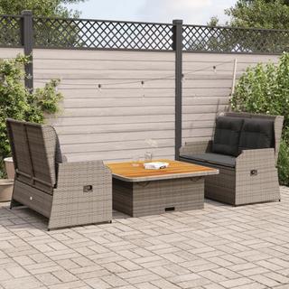 VidaXL set salotti da giardino Polirattan  