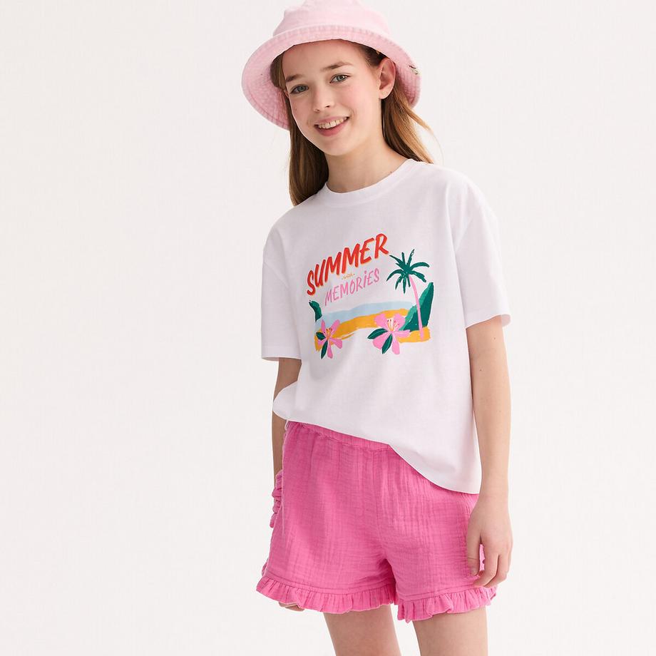 La Redoute Collections  T-shirt manches courtes imprimé 