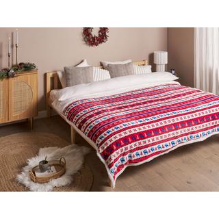 Beliani REKA Couverture Polaire Classique Polyester  