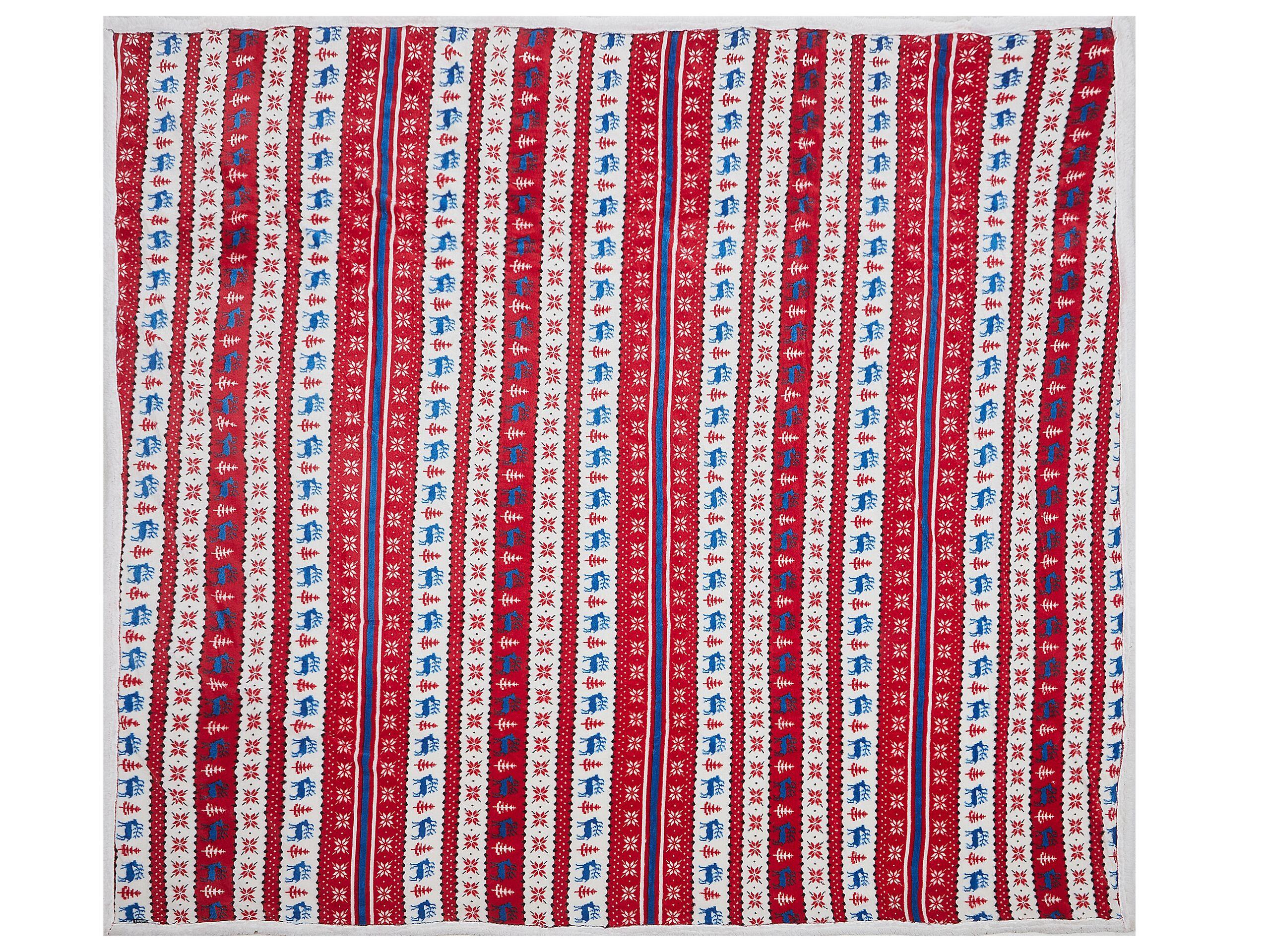 Beliani REKA Couverture Polaire Classique Polyester  