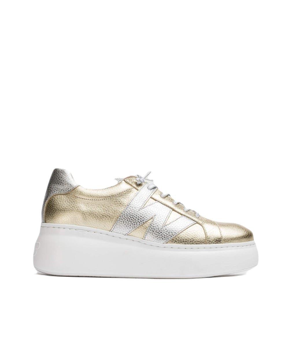 Image of Zurich - Leder Sneaker Damen Gold 39