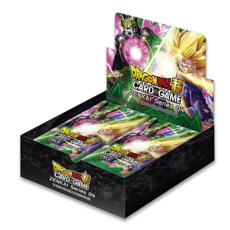 Bandai  Zenkai Series 04 Wild Resurgence B21 Booster Display - Dragon Ball Super Card Game - EN 