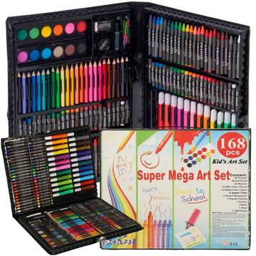 Kunstset zum Malen im Koffer 168el.