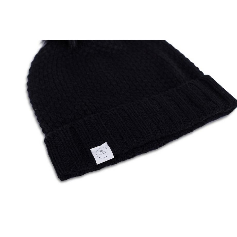 CASH-MERE.CH Berretto Cashmere con Pompon  