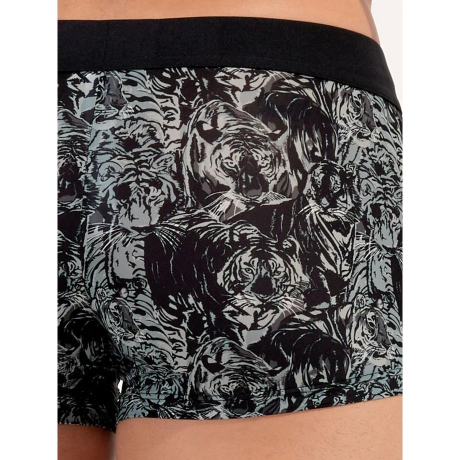 HOM Trunk extensible avec imprimé tigre  