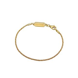 Kuzzoi  Armband  Basic Kordelkette Gedreht 925 Silber 